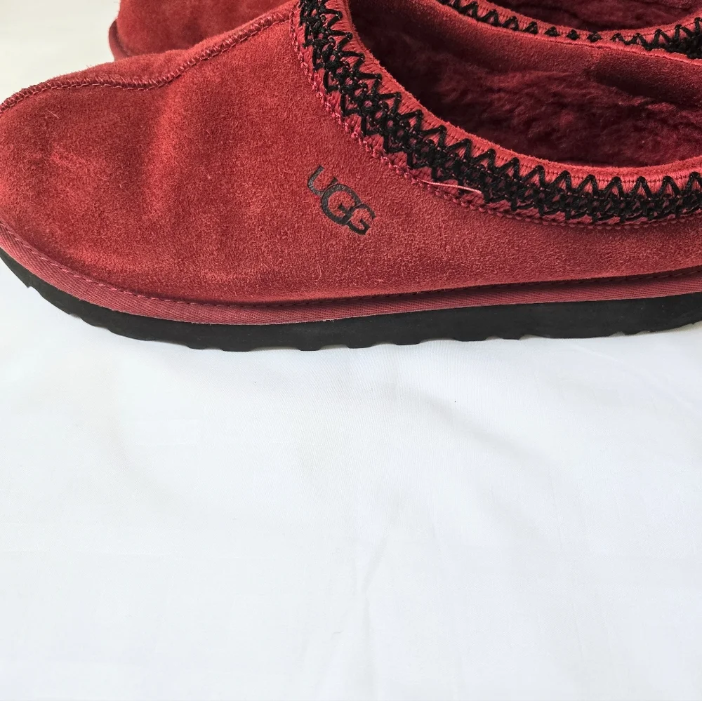 UGG Red Suede Clogs - Picture 3 of 7
